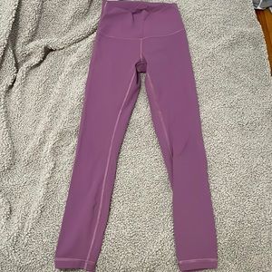 Purple Lululemon leggings